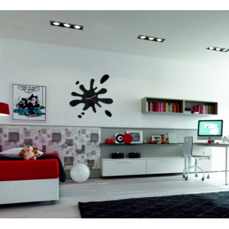 Wymiary zegara ściennego X-momo. Designerski zegar ścienny wykonany z PMMA Wymiary zegara ściennego X-momo. Designerski zegar ścienny wykonany z PMMA