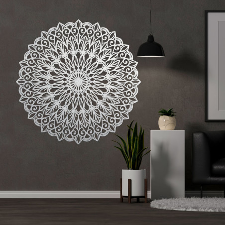 Drewniana mandala na ścianę – elegancka dekoracja Twojego domu