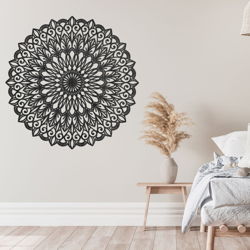 Drewniane mandale są czymś więcej niż tylko elegancką ozdobą ścienną – symbolizują harmonię, jedność i wrażliwość, rozwój duchow