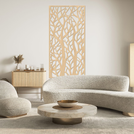 Panel dekoracyjny przedstawiający leśne sylwetki - MONY