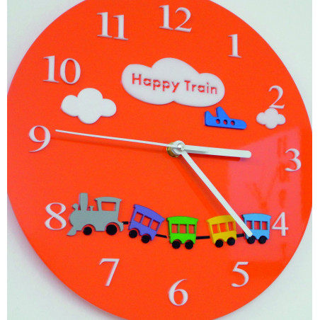 Nowoczesny zegar ścienny z pleksi. Modny zegar ścienny na prezent. Zegar X-momo. PMMA