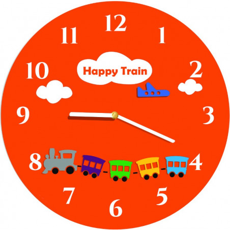 Nowoczesny zegar ścienny z pleksi. Modny zegar ścienny na prezent. Zegar X-momo. PMMA