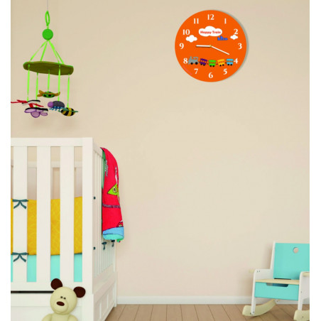 Nowoczesny zegar ścienny z pleksi. Modny zegar ścienny na prezent. Zegar X-momo. PMMA