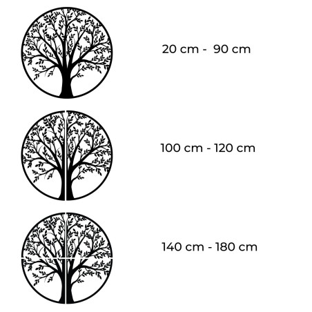 Drewniany obraz ścienny drzewo życia - LIGNUM