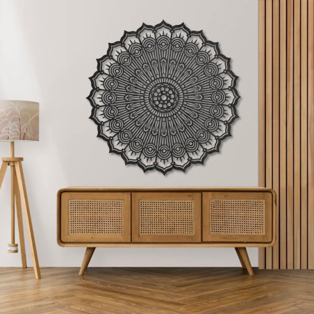 Uzdrawiająca mandala na ścianę – Elegancka dekoracja Twojego wnętrza | LEER