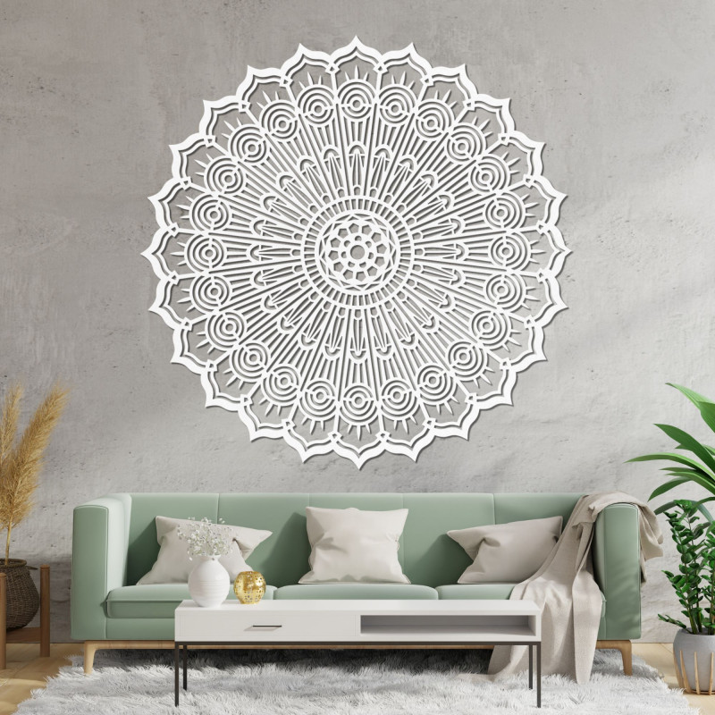 Uzdrawiająca mandala na ścianę – Elegancka...