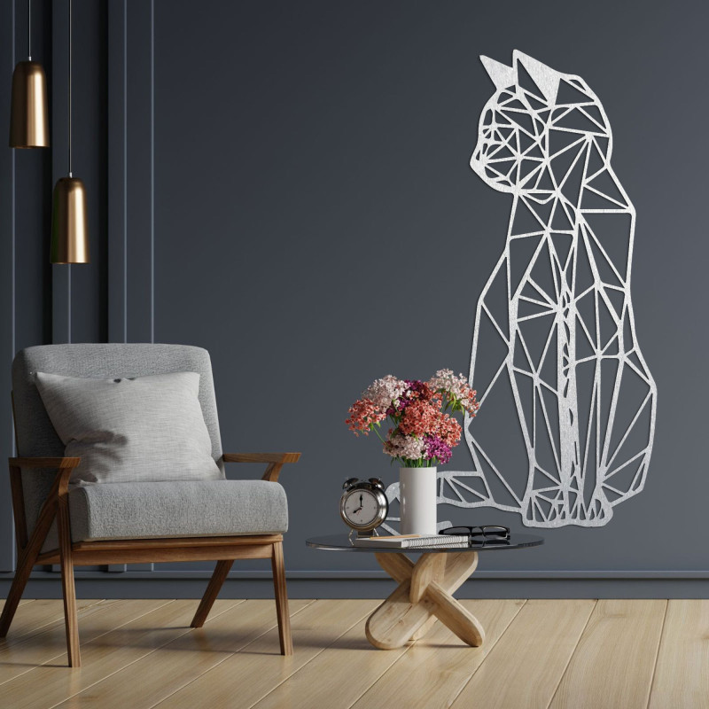 Geometryczny wizerunek kota - CILLAL