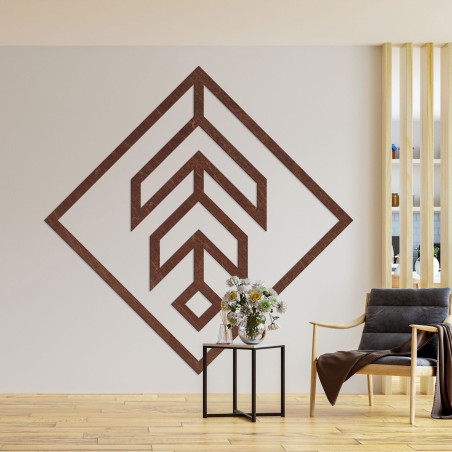 Dekoracja ścienna kwadratowa - DALYO