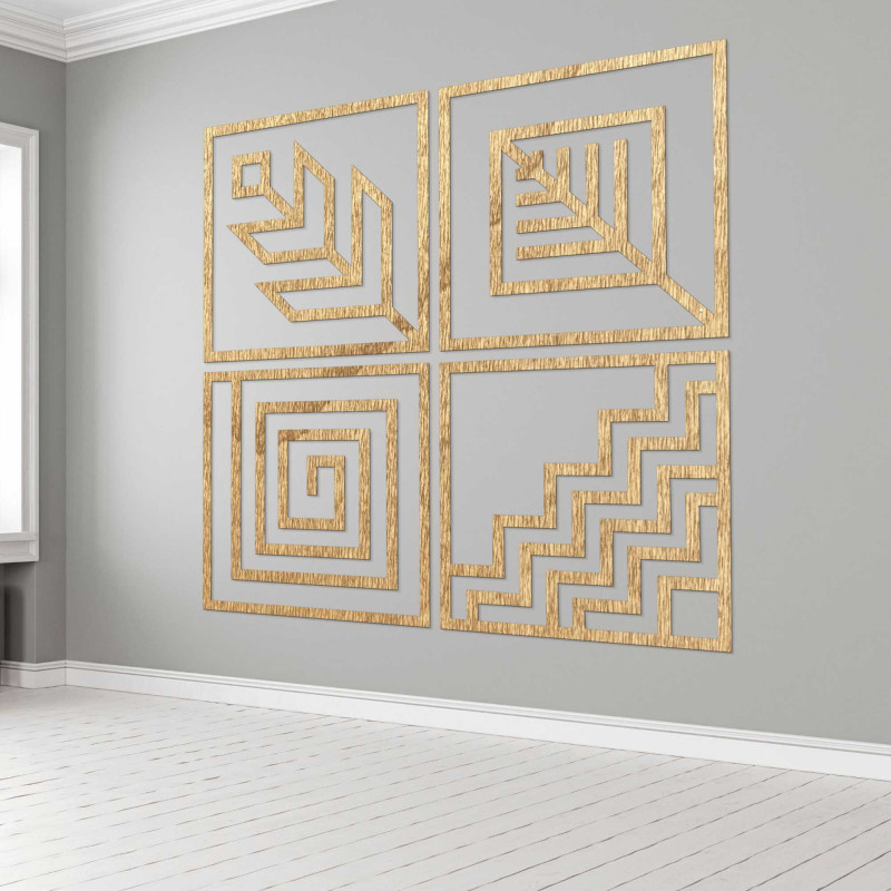 Czteroczęściowy obraz ścienny, który idealnie wypełni Twoją przestrzeń