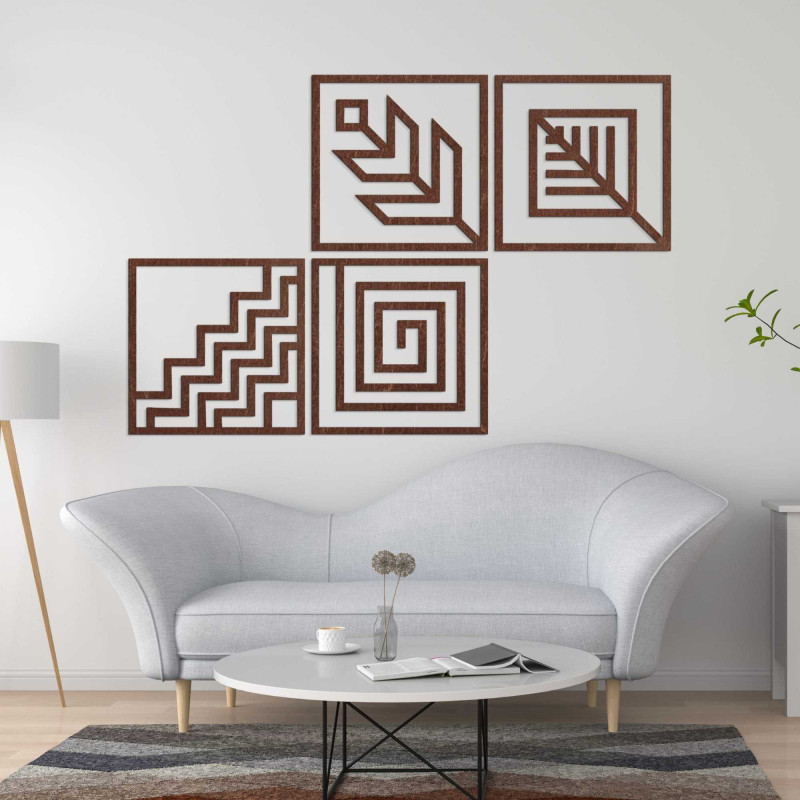 Czteroczęściowy obraz ścienny, który idealnie wypełni Twoją przestrzeń