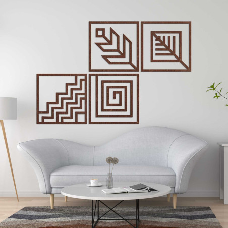 Czteroczęściowy obraz ścienny, który idealnie wypełni Twoją przestrzeń Czteroczęściowy obraz ścienny, który idealnie wypełni Twoją przestrzeń