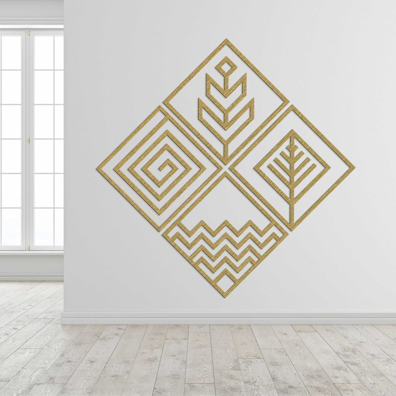 Czteroczęściowy obraz ścienny, który idealnie wypełni Twoją przestrzeń