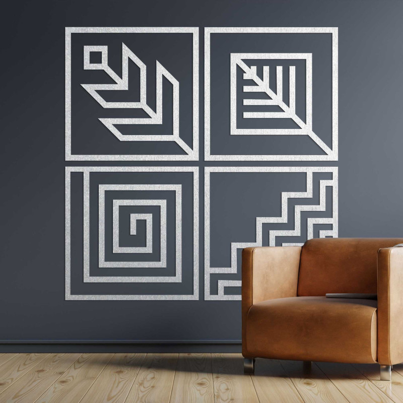 Czteroczęściowy obraz ścienny, który idealnie wypełni Twoją przestrzeń
