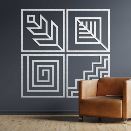 Czteroczęściowy obraz ścienny, który idealnie wypełni Twoją przestrzeń Czteroczęściowy obraz ścienny, który idealnie wypełni Twoją przestrzeń