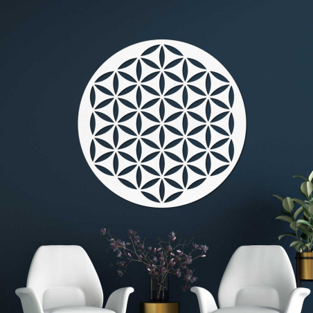 Nowoczesna dekoracja drewniana inspirowana geometrią sakralną Nowoczesna dekoracja drewniana inspirowana geometrią sakralną