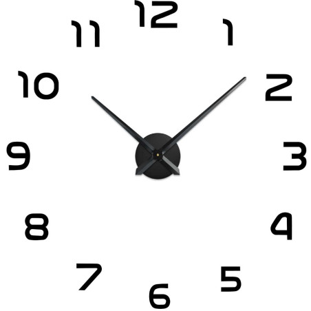 Klejony zegar 3D - NUMBEA