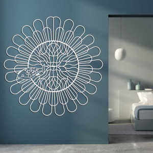 Kwiatowa mandala, radość i piękno - POKÓJ