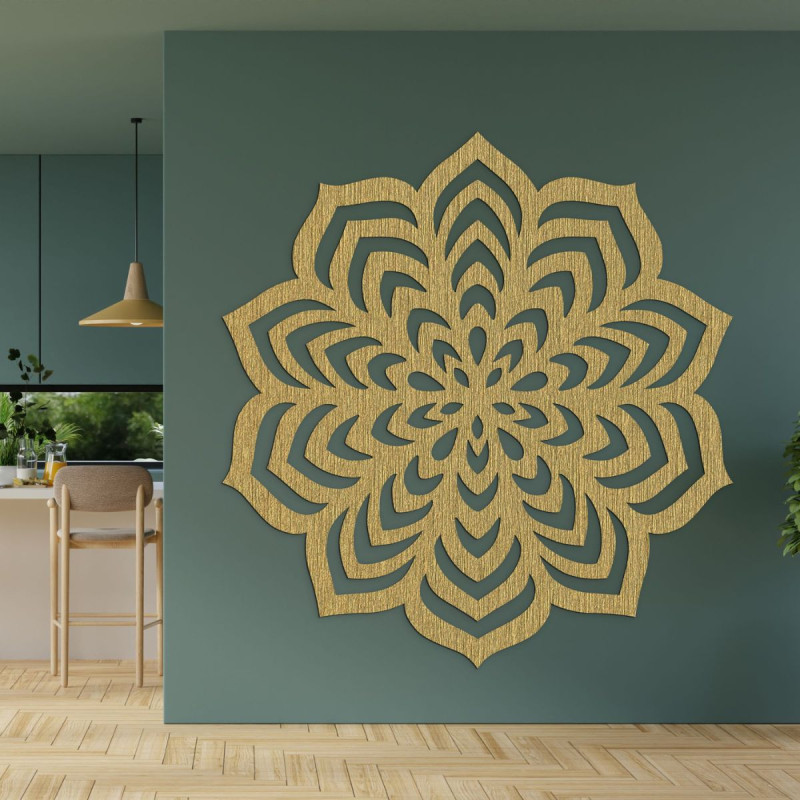 Elegancka dekoracja inspirowana organicznymi kształtami o miękkich liniach.