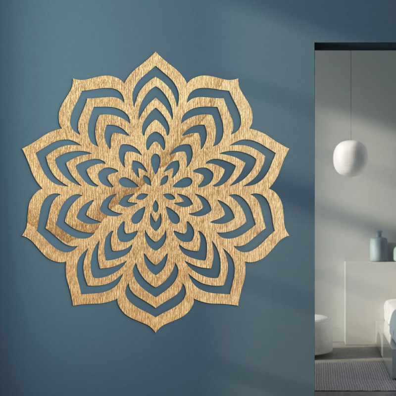 Elegancka dekoracja inspirowana organicznymi kształtami o miękkich liniach.