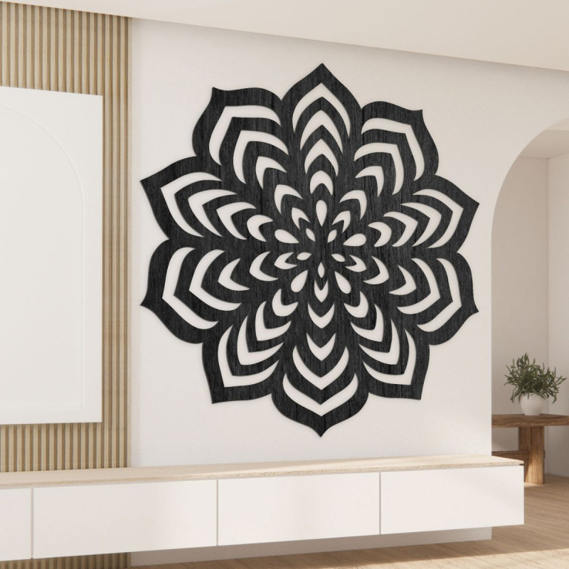 Elegancka dekoracja inspirowana organicznymi kształtami o miękkich liniach.