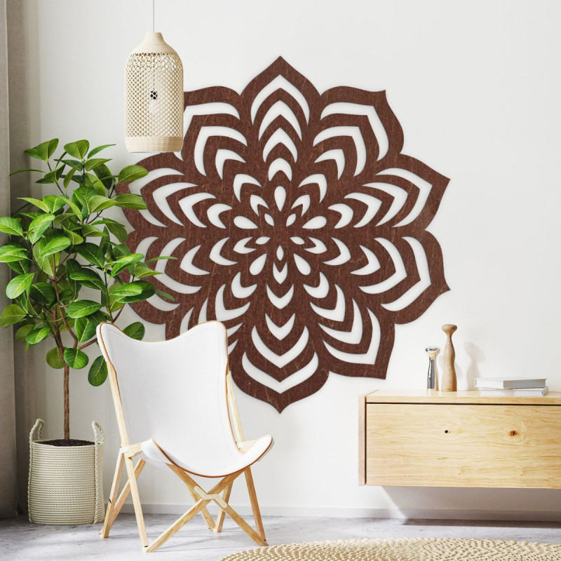 Elegancka dekoracja inspirowana organicznymi kształtami o miękkich liniach.