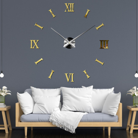 Designerski zegar ścienny, który składa się jak puzzle. Łatwy w montażu i dający niesamowity efekt.