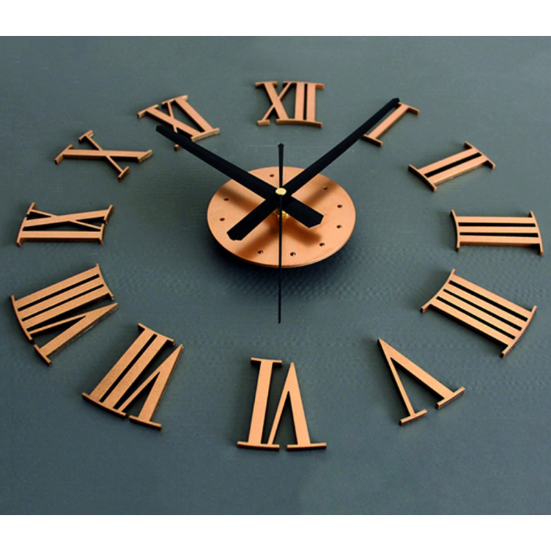 Plastikowy zegar ścienny dla dzieci wykonany z pleksi. Modny zegar ścienny na prezent. Zegar Xmomo. Zegar akrylowy