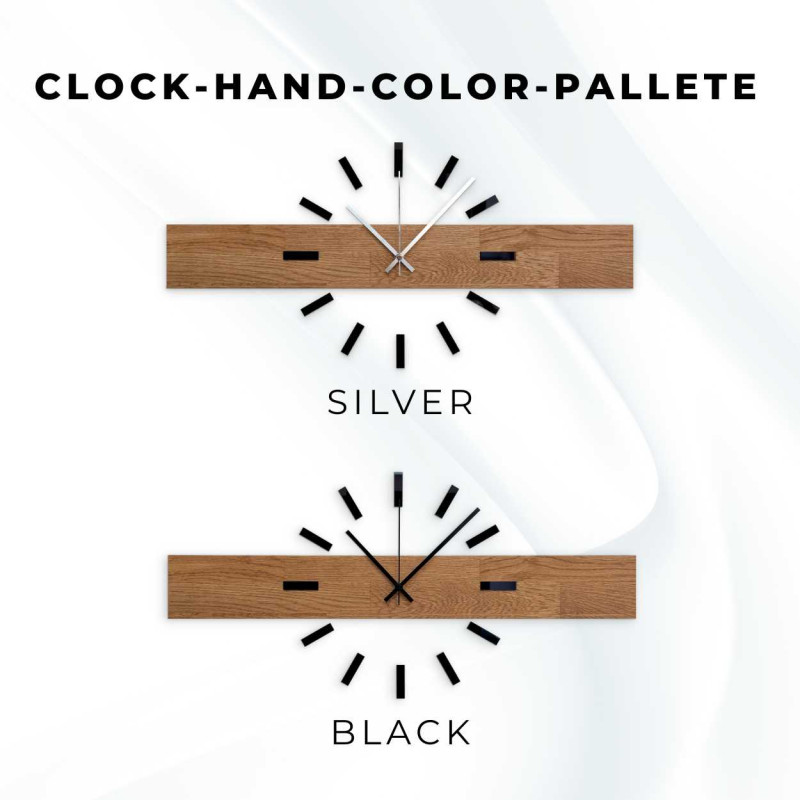 Prosty i niedrogi zegar drewniany jako uniwersalna ozdoba ścienna.