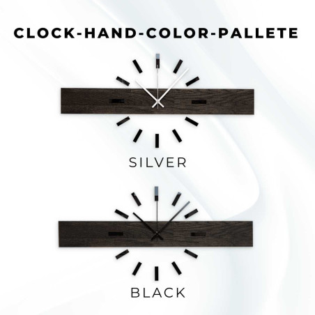 Prosty i niedrogi zegar drewniany jako uniwersalna ozdoba ścienna.