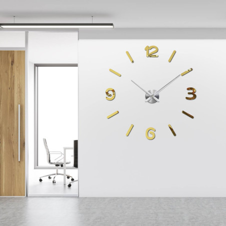 Stylowy zegar wykonany z pleksi, cichy i łatwy w montażu w każdym pomieszczeniu. Stylowy zegar wykonany z pleksi, cichy i łatwy w montażu w każdym pomieszczeniu.