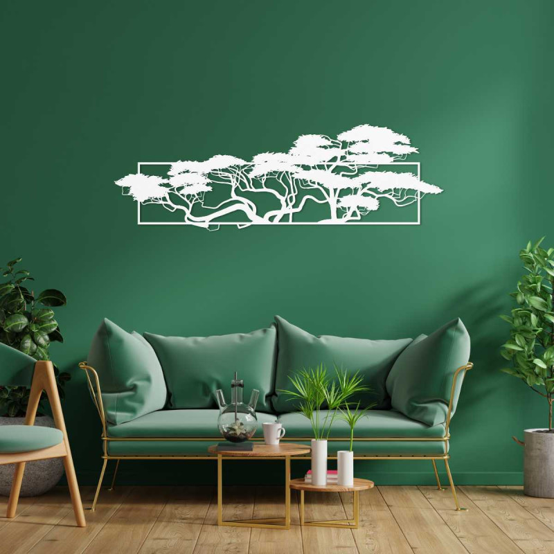 Luksusowy, drewniany zegar ścienny o nowoczesnym designie do kuchni lub biura.