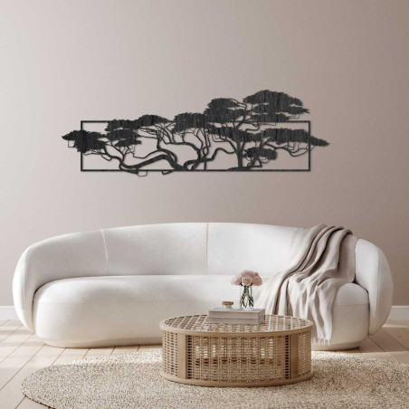 Malowidło ścienne z motywem sosny - TIRALIN