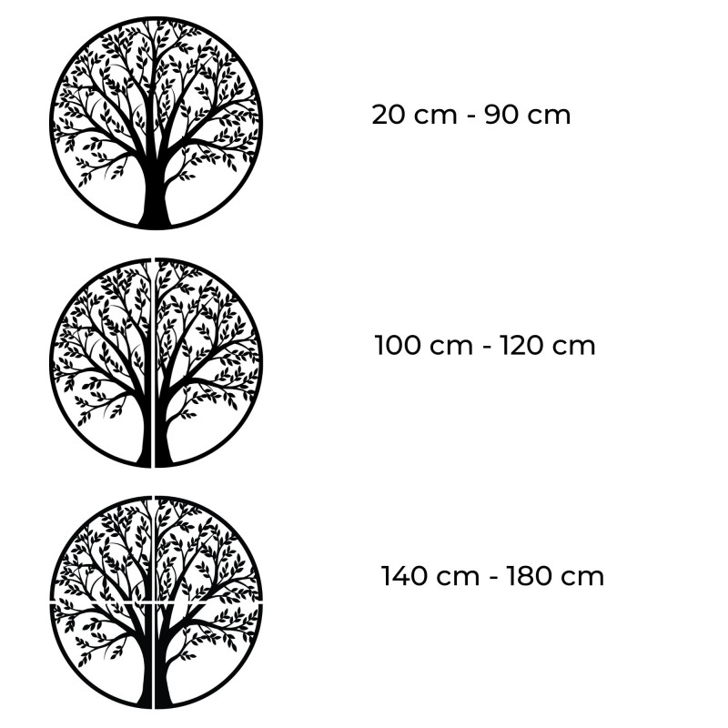 Drzewo Życia - Piękna drewniana dekoracja o...