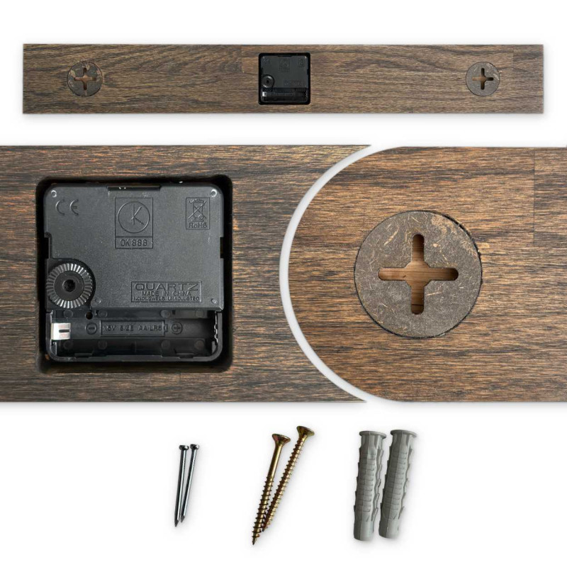 copy of Ręcznie robiony pionowy zegar ścienny z...