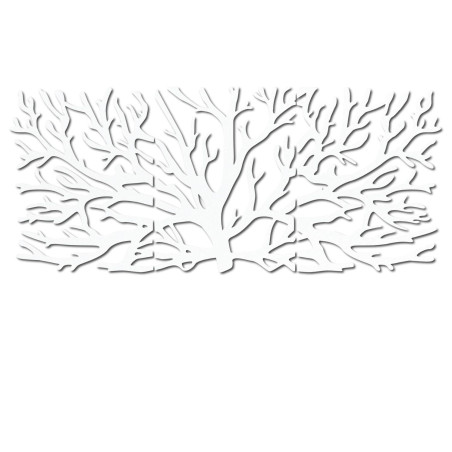 Designerski obraz na drewnie Drzewo Życia jako dominujący element salonu