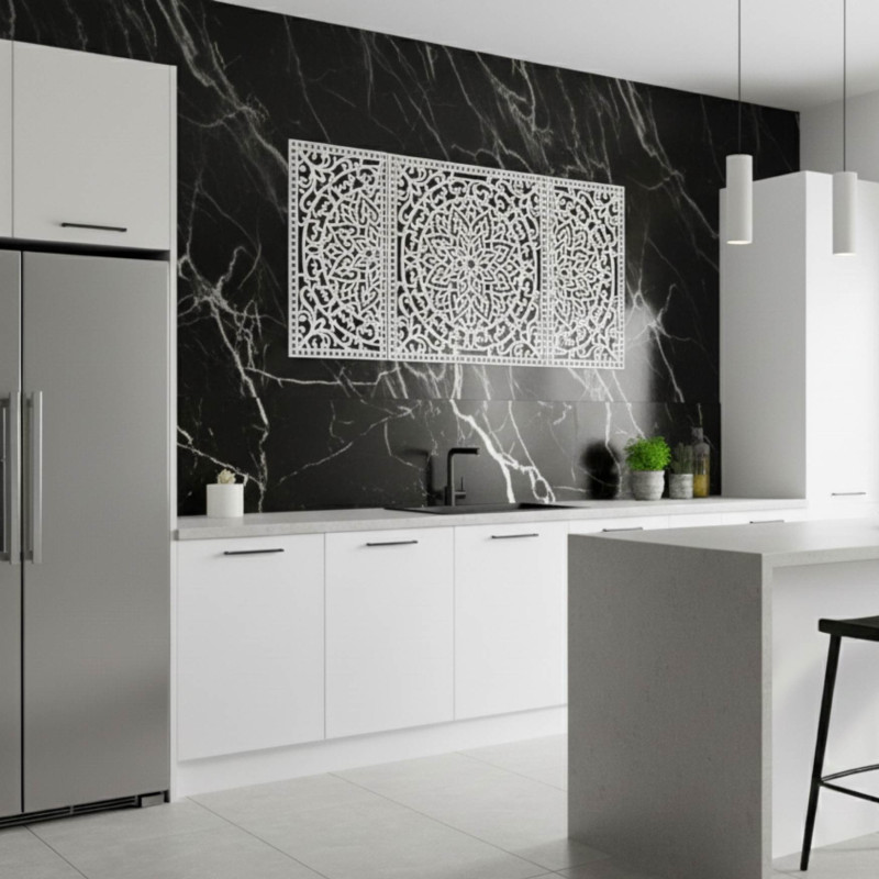 Elegancka mandala HDF, która ożywi ściany Twojego salonu lub biura