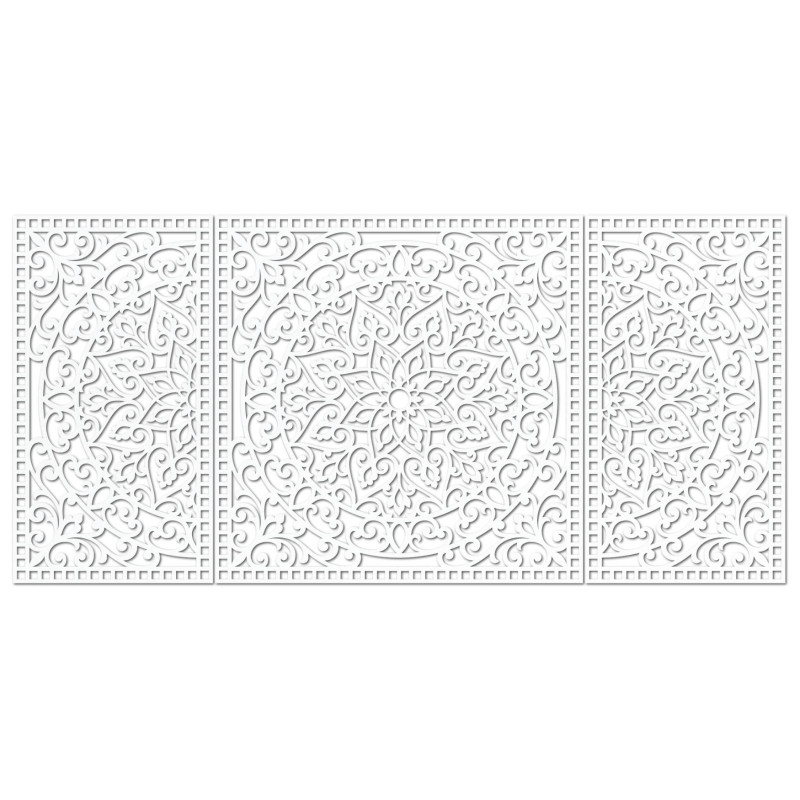 Elegancka mandala HDF, która ożywi ściany Twojego salonu lub biura