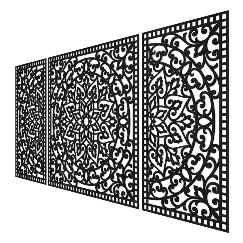 Nowoczesna dekoracja trzyczęściowa – wyrafinowany dodatek do wnętrza