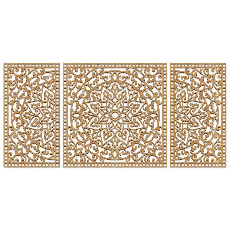 Nowoczesna dekoracja trzyczęściowa – wyrafinowany dodatek do wnętrza