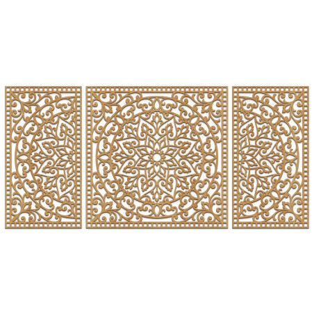 Nowoczesna dekoracja trzyczęściowa – wyrafinowany dodatek do wnętrza