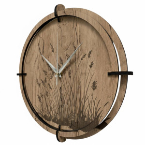 Stylowy zegar ścienny, który idealnie uzupełni każde wnętrze.