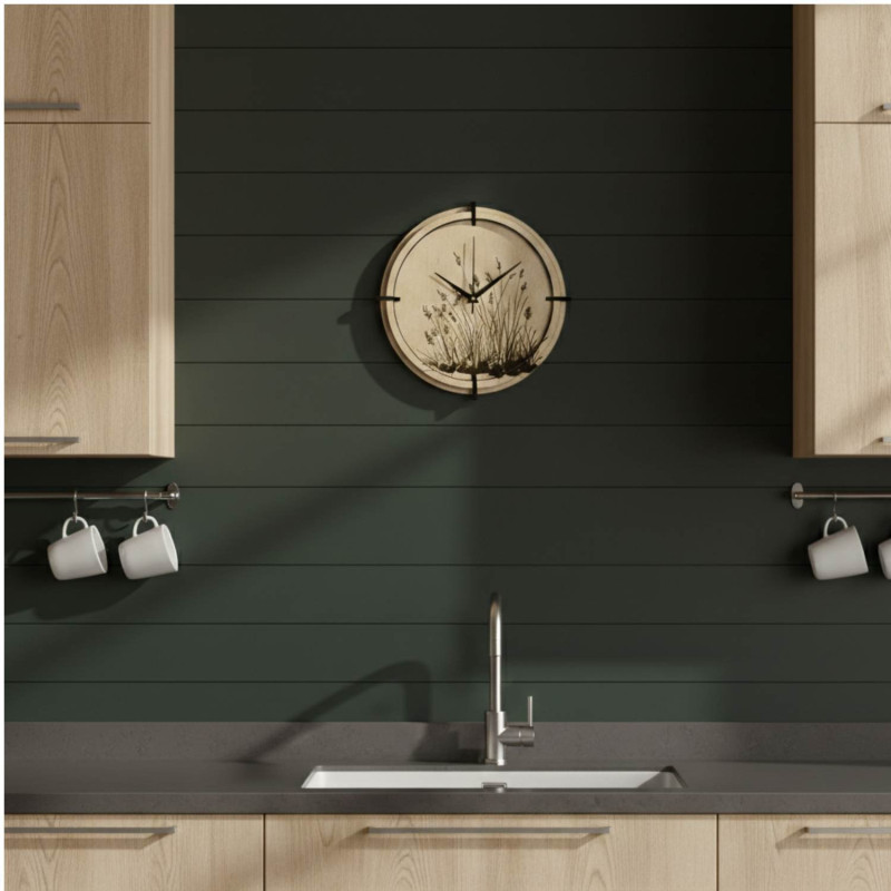 Drewniane zegary, które dodadzą Twojemu domowi spokoju i stylu