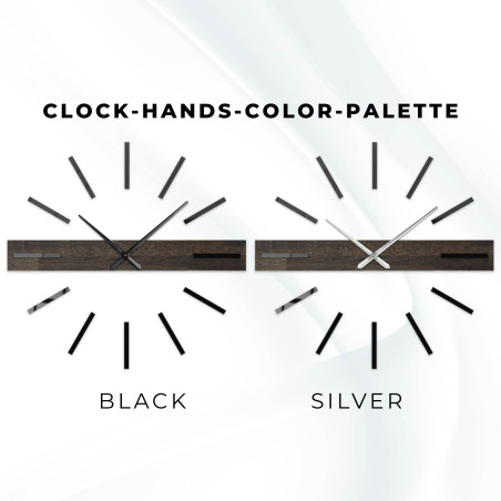 Minimalistyczny zegar wykonany z drewna dębowego - oryginalny dodatek do każdego wnętrza.