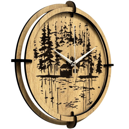 Przenieś ciepło prawdziwego drewna bezpośrednio na swoją ścianę.