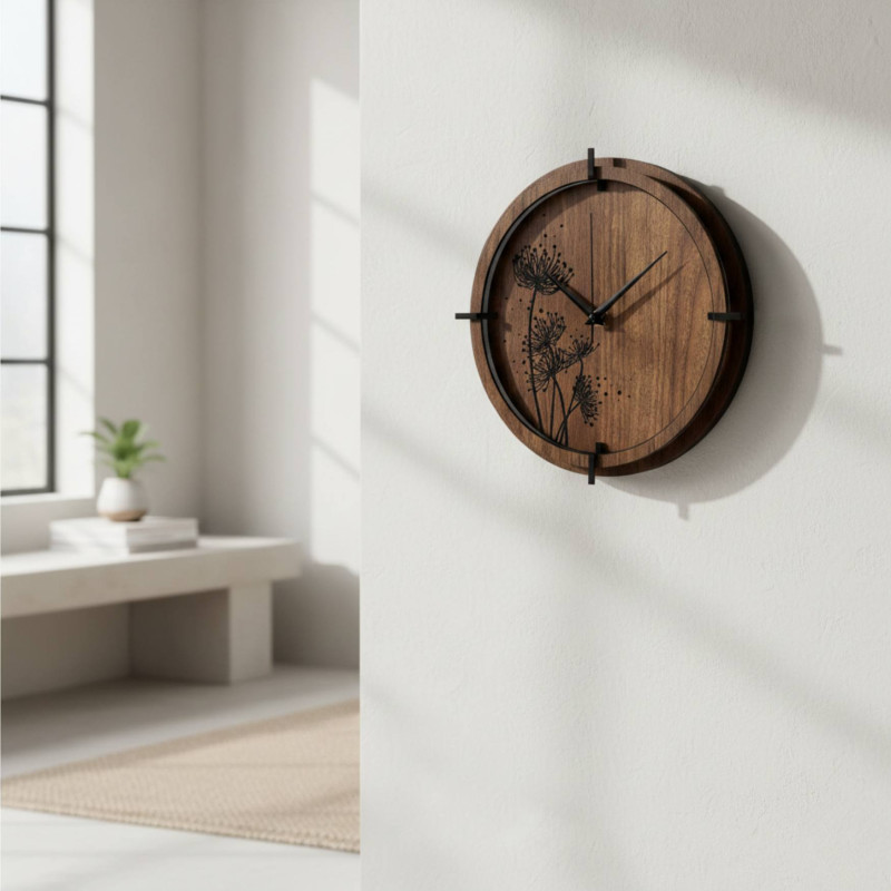 Minimalistyczny design i piękno ciemnego drewna w Twoim domu.