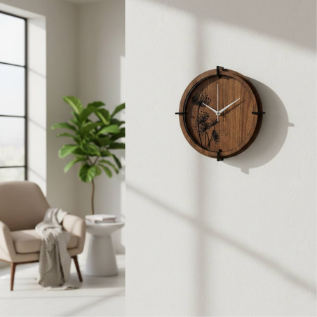 Minimalistyczny design i piękno ciemnego drewna w Twoim domu.