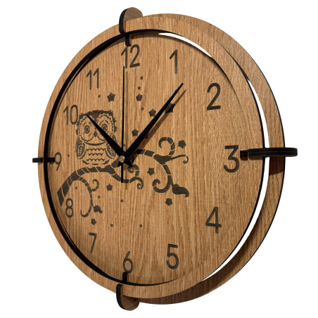 Zegar ścienny Sowa – elegancki dodatek do Twojego domu