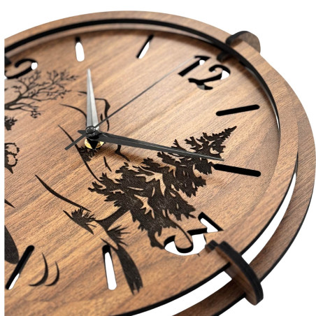 Naturalny design wprowadza spokój i harmonijną atmosferę do przestrzeni.