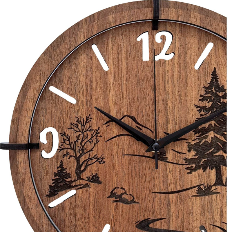 Naturalny design wprowadza spokój i harmonijną atmosferę do przestrzeni.