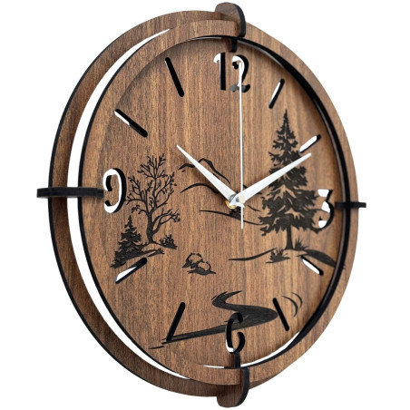 Naturalny design wprowadza spokój i harmonijną atmosferę do przestrzeni.